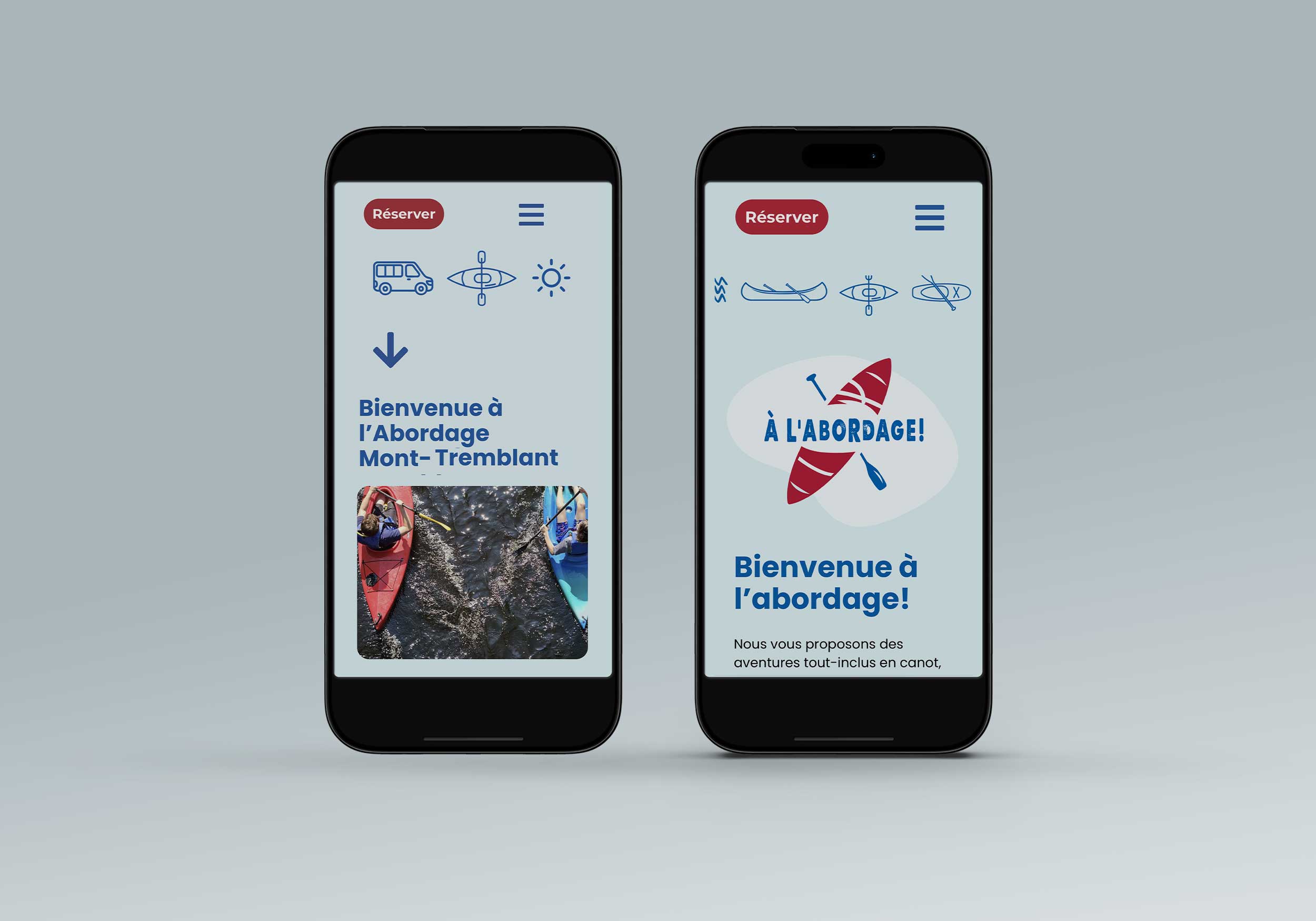 À l'abordage Design et intégration web